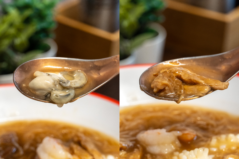 台北|麵線陳專業麵線 內湖創始總店|蒜香加皮蛋堪稱絕配的麵線配料 還有蝦子 一碗居然不到百元 台北|麵線陳專業麵線 內湖創始總店|蒜香加皮蛋堪稱絕配的麵線配料 還有蝦子 一碗居然不到百元