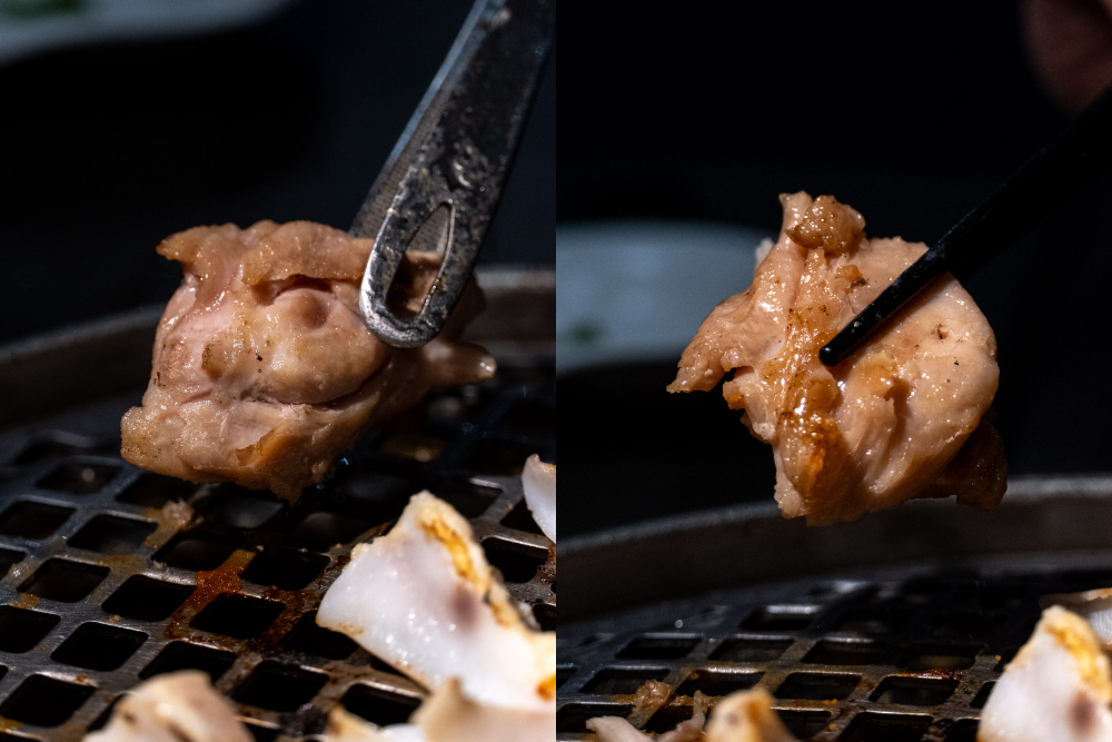 高雄｜伊氣燒肉｜燒肉控注意 三拼拼盤一次嚐到三種肉質 滷牛舌飯香到不行