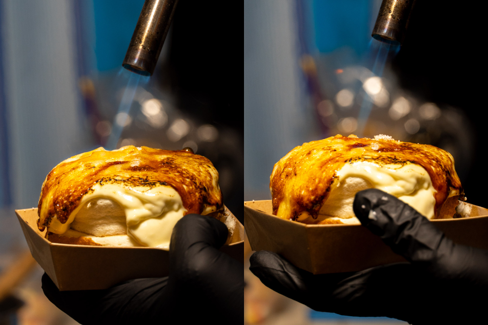 高雄｜蕾隊友舒芙蕾｜高雄必吃夜市甜點 現點現做的香氣太誘人 焦糖卡士達綿密入口即化