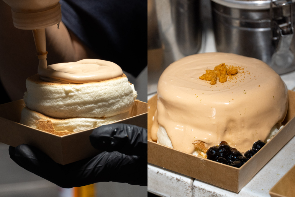 高雄｜蕾隊友舒芙蕾｜高雄必吃夜市甜點 現點現做的香氣太誘人 焦糖卡士達綿密入口即化