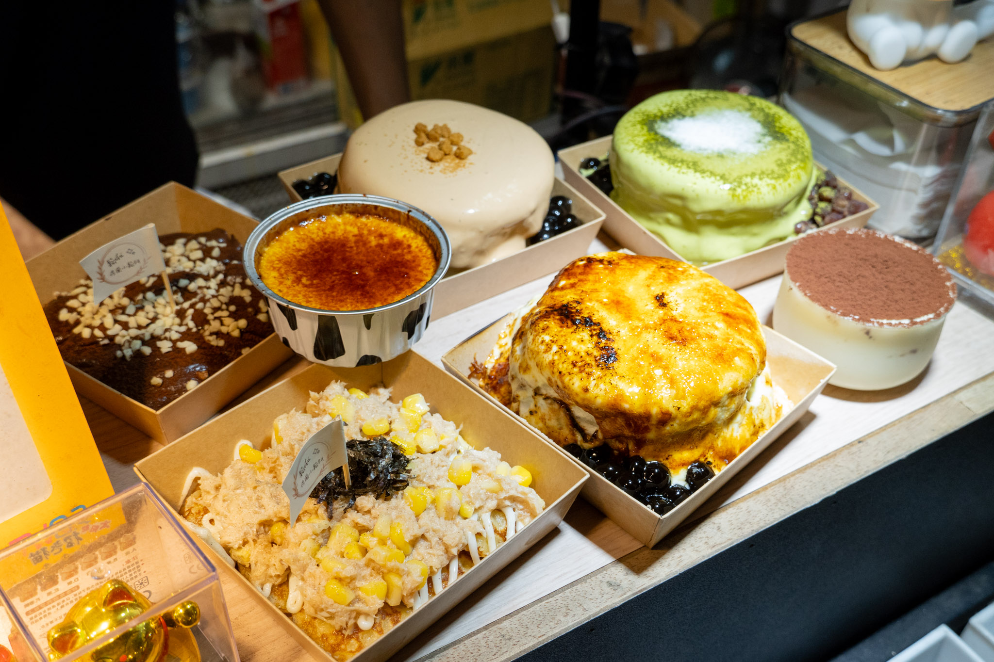 高雄｜蕾隊友舒芙蕾｜高雄必吃夜市甜點 現點現做的香氣太誘人 焦糖卡士達綿密入口即化