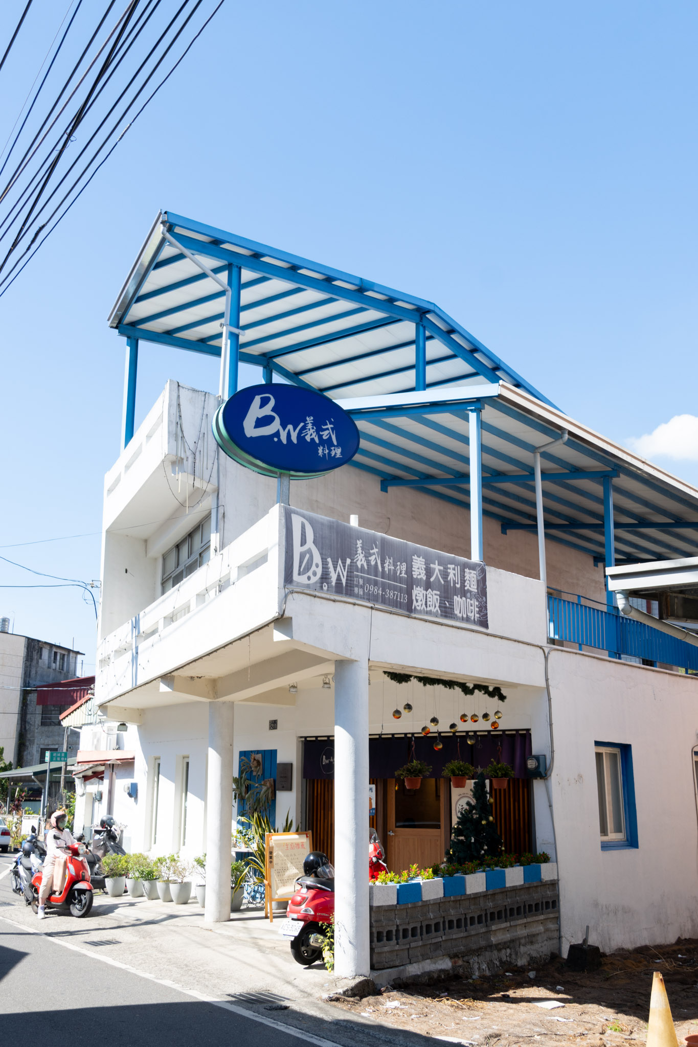 南投｜B.W義式料理｜埔里美食一日遊 18度C旁邊的必訪餐廳 還能拍爆IG的海賊王打卡牆