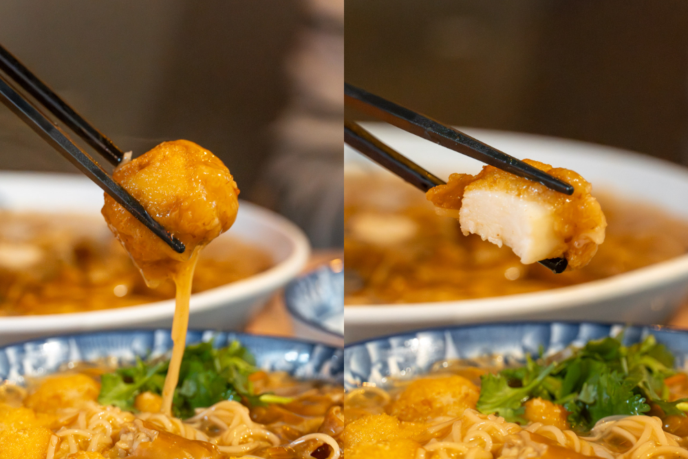 新竹｜享來初｜東門市場必吃麵線 柴魚高湯＋鹹酥雞超有特色