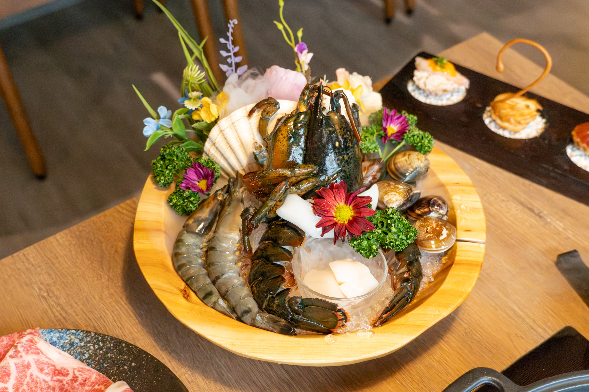 新竹｜樂馥luff 無菜單鍋物｜新竹唯一法式火鍋你吃過了嗎 1080就能享受到豪華的和牛與龍蝦