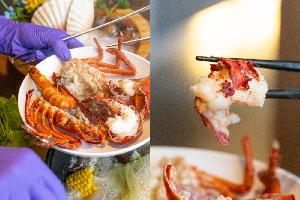 新竹｜樂馥luff 無菜單鍋物｜新竹唯一法式火鍋你吃過了嗎 1080就能享受到豪華的和牛與龍蝦