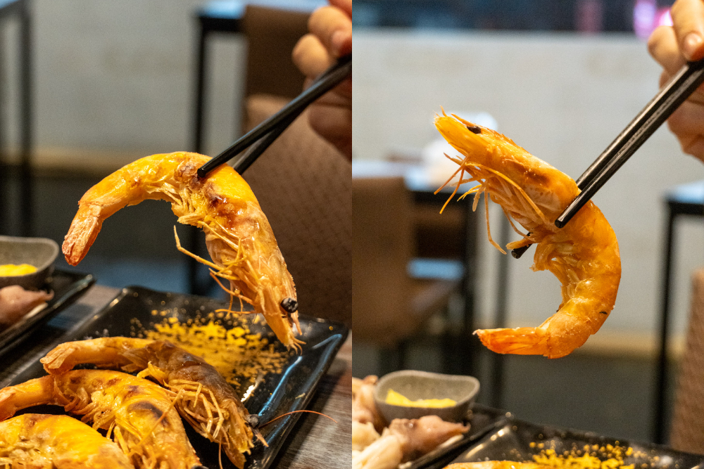 台北｜澎湖頂鮮海鮮燒烤鍋物｜澎湖直送海鮮在台北就吃得到 新鮮度有感 烤小卷、烤魚、白蝦都是一吃就懂