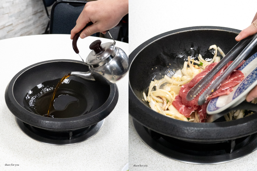 新竹｜大湖口火鍋城｜老街旁必吃石頭火鍋 桌邊爆炒香氣＋百元肉盤超高CP值