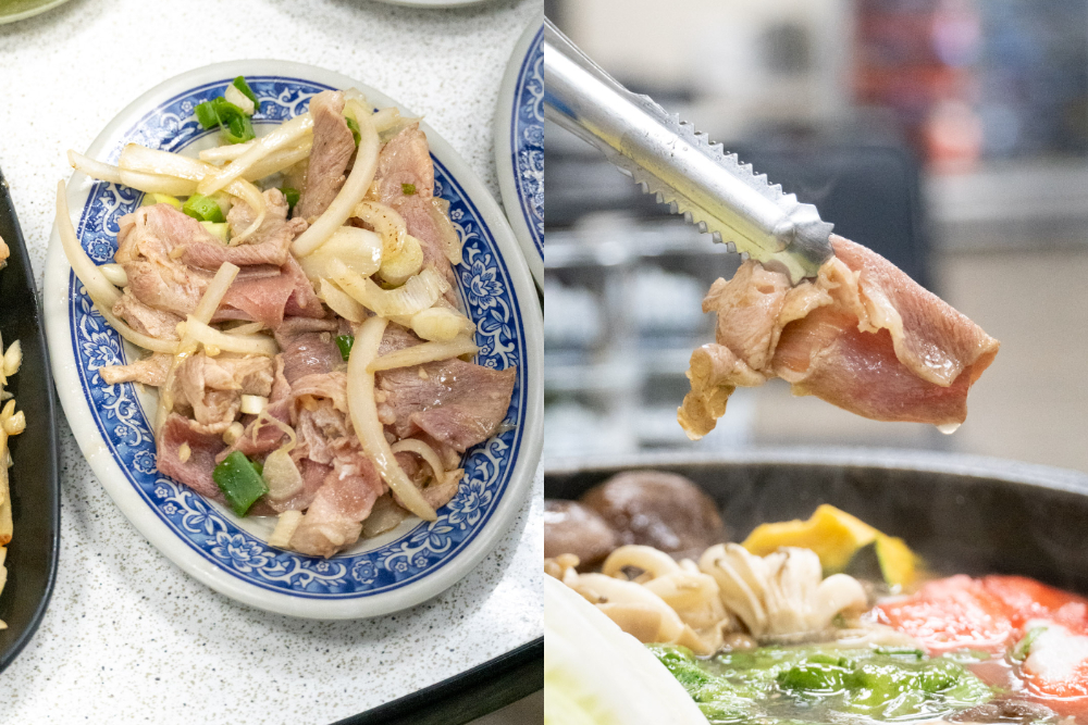 新竹｜大湖口火鍋城｜老街旁必吃石頭火鍋 桌邊爆炒香氣＋百元肉盤超高CP值